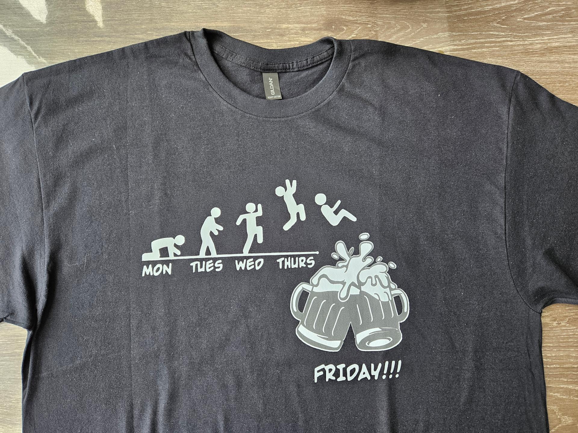 T-shirt mannen