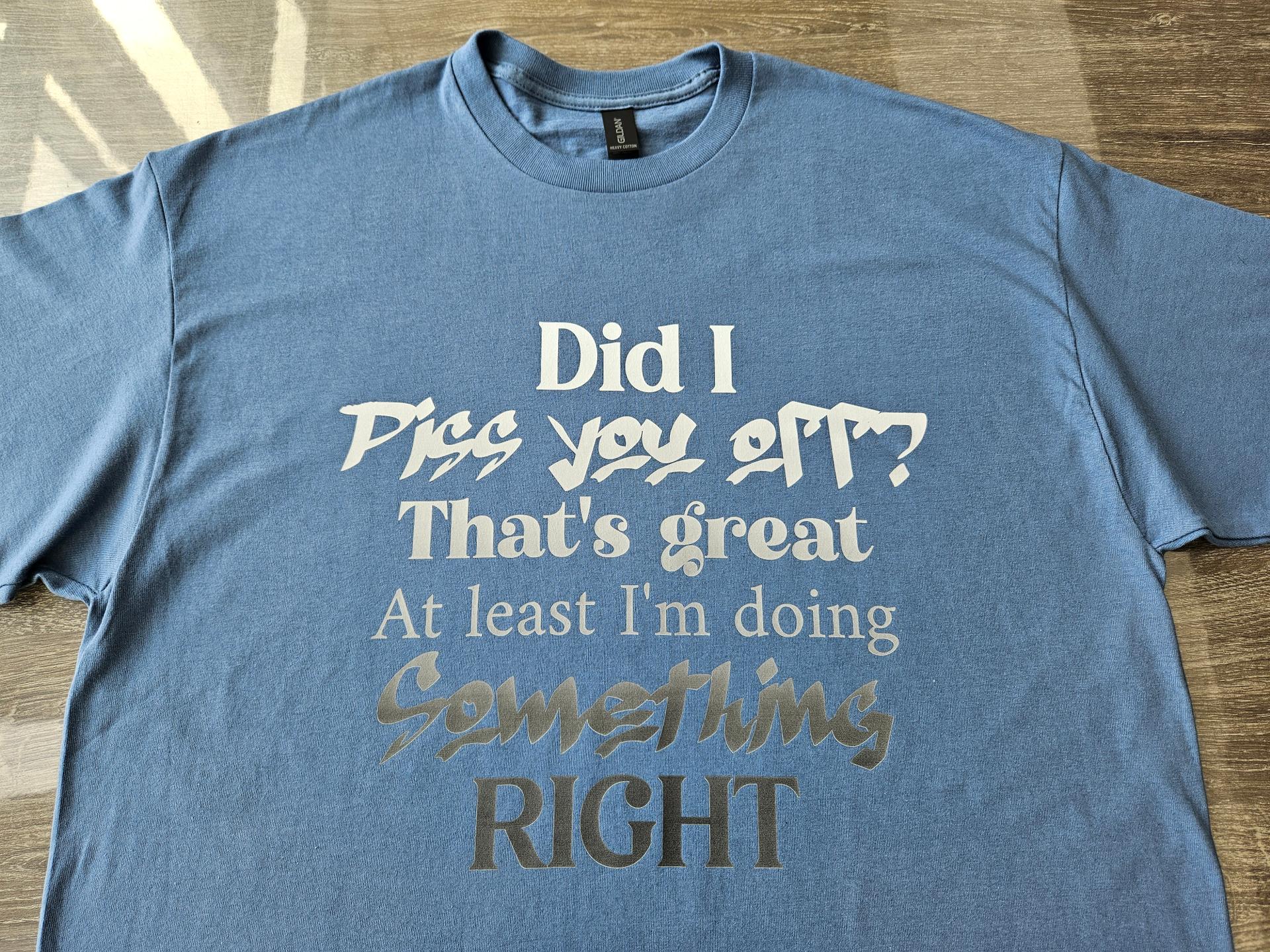 T-shirt mannen