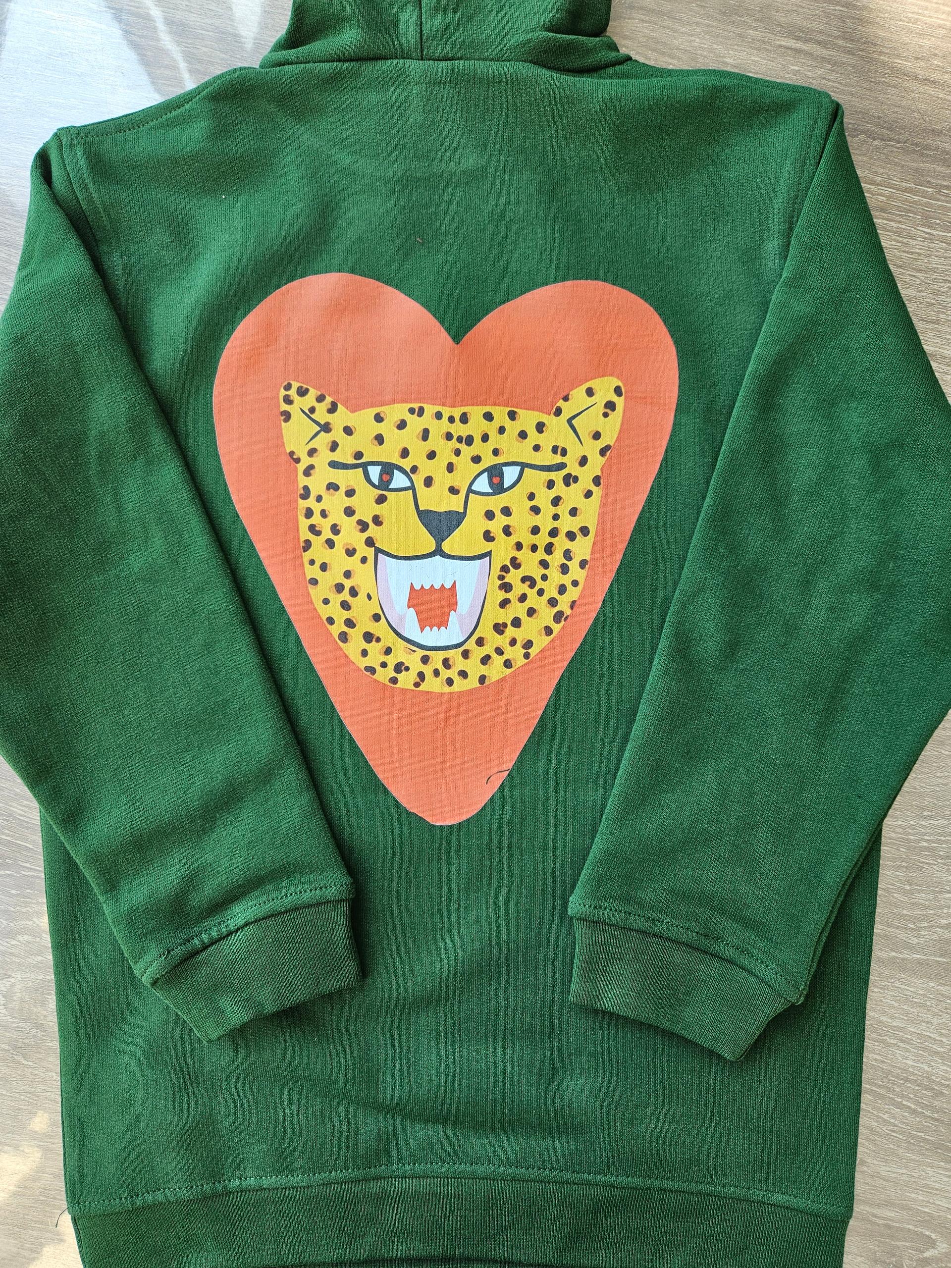Kinder hoodie gemaakt
