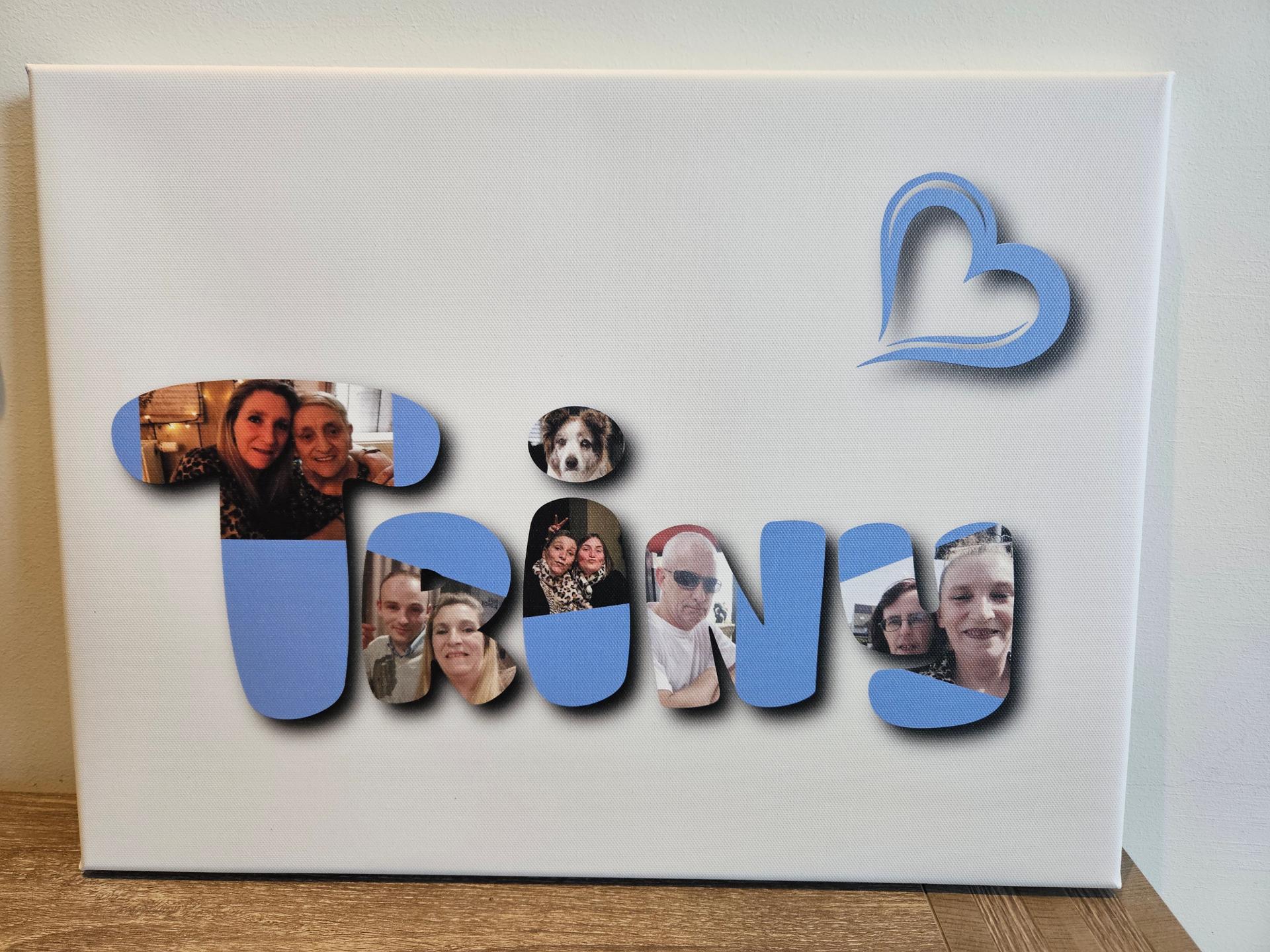 Canvas met unieke design