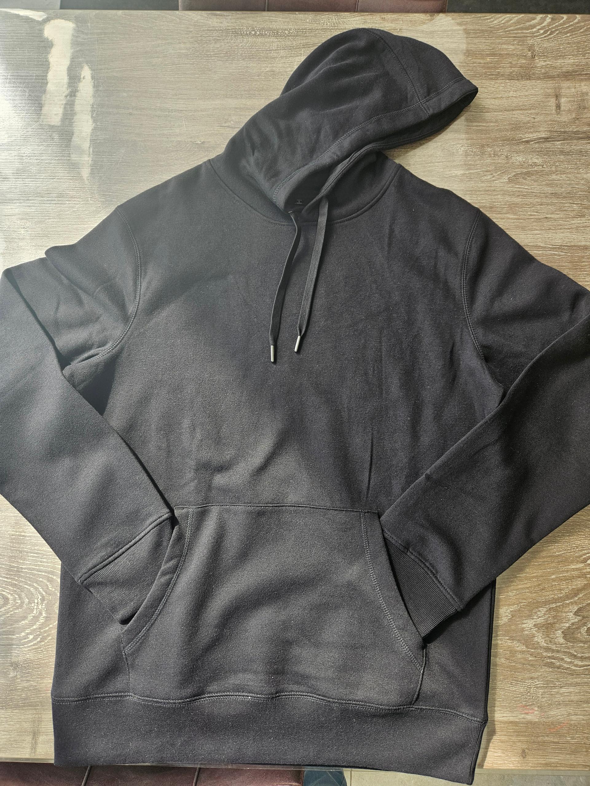 Hoodie met buidelzak