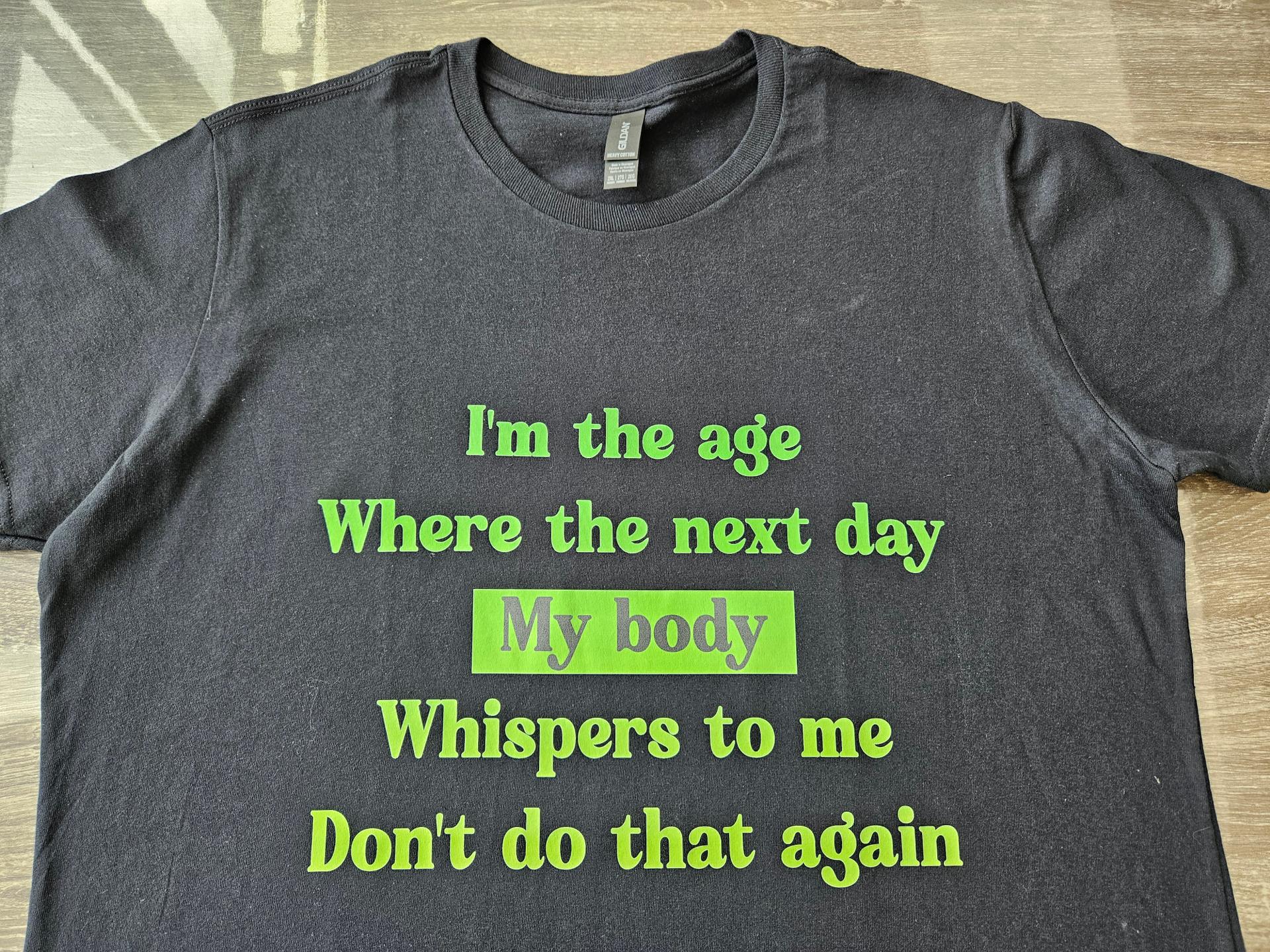 T-shirt mannen